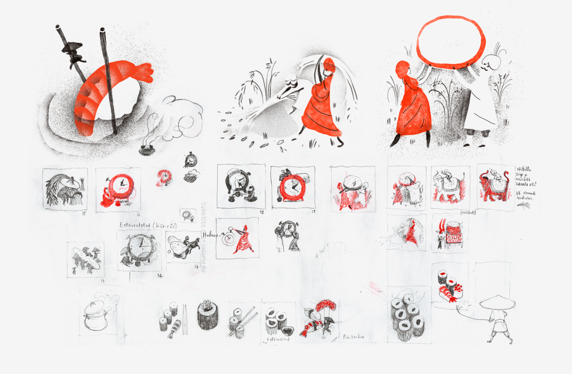 Illustratsioon riisipakile - Tartu Mill