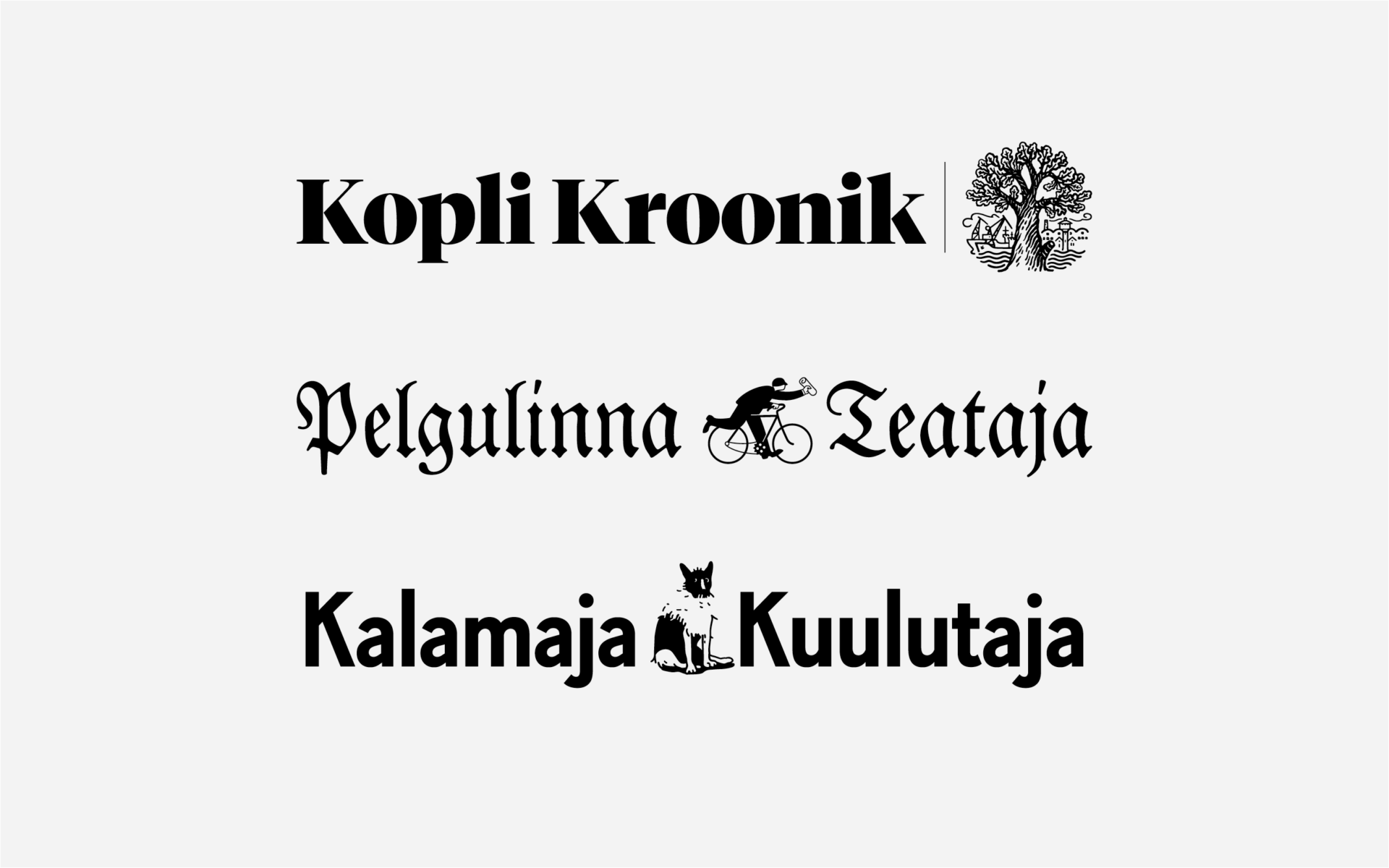 Logo ja graafiline disain - Geenius Meedia